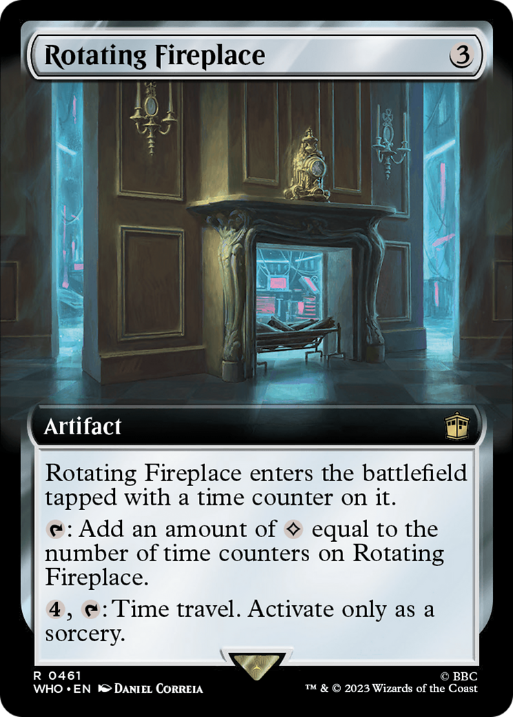 Rotating Fireplace (Extended Art) [Doctor Who] | Good Games North