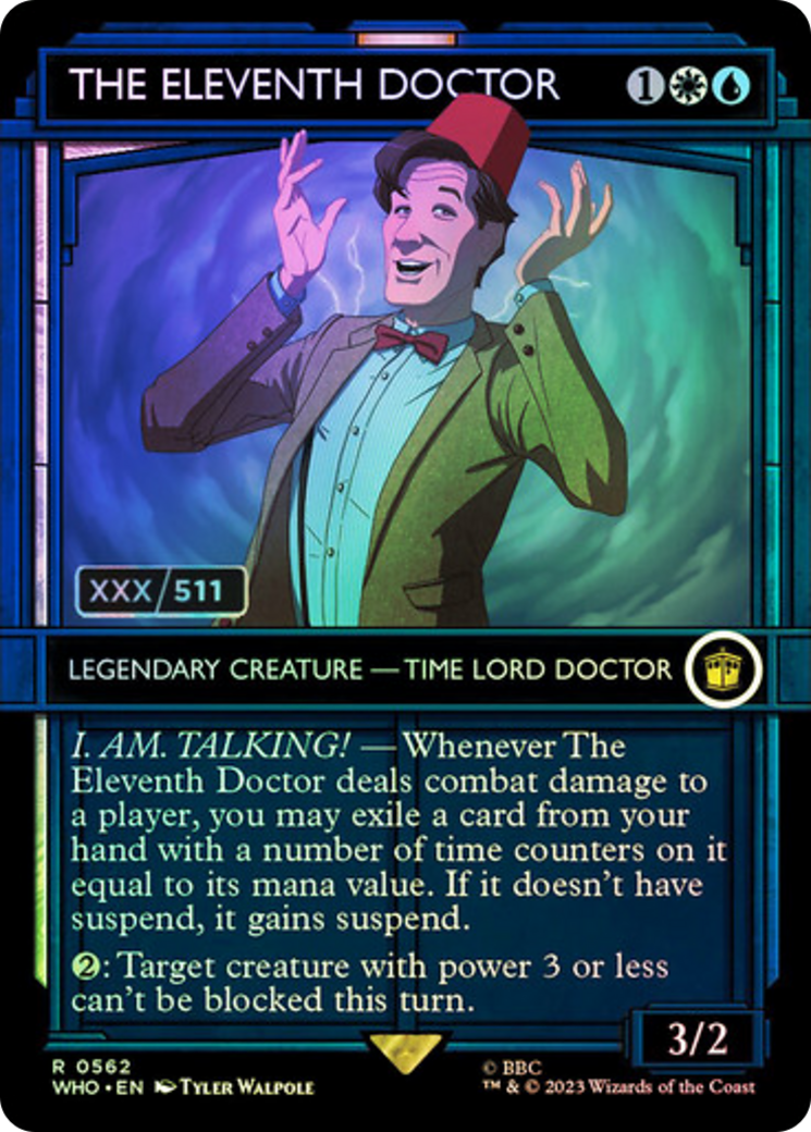 The Eleventh Doctor (Serial Numbered) [Doctor Who] | Good Games North