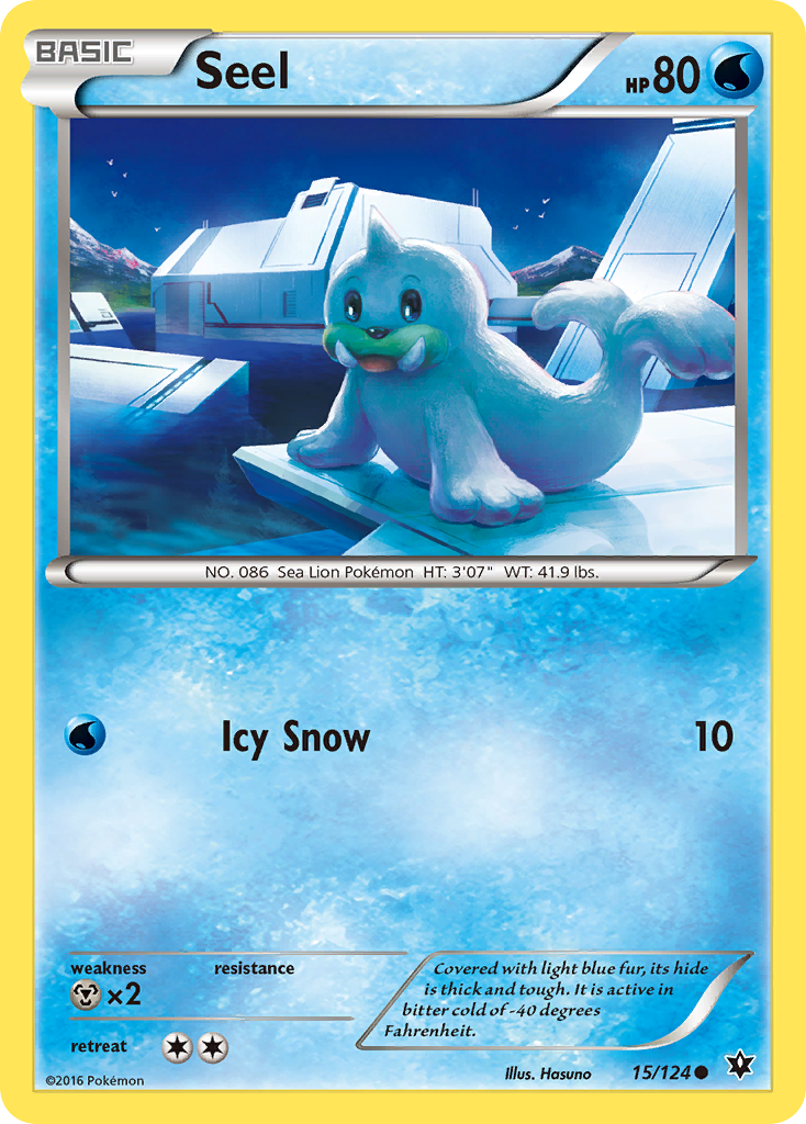 Seel (15/124) [XY: Fates Collide] | Good Games North