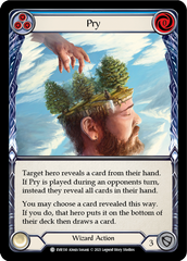 Pry (Blue) [EVR130] (Everfest)  1st Edition Rainbow Foil | Good Games North