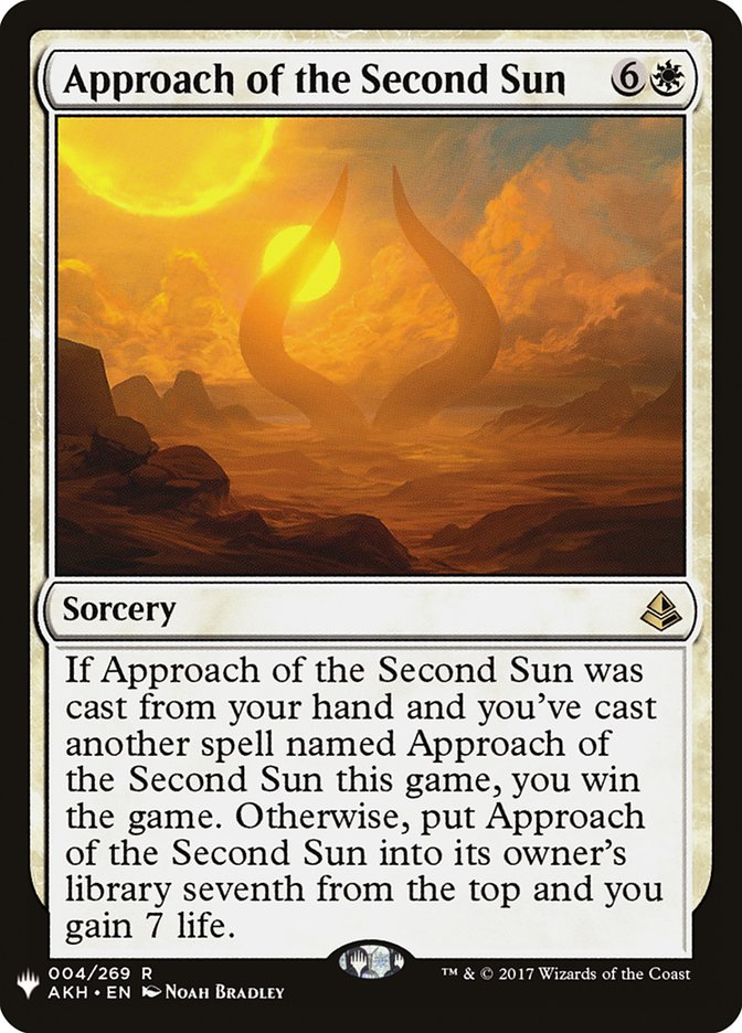 Approach of the Second Sun [Mystery Booster] | Good Games North