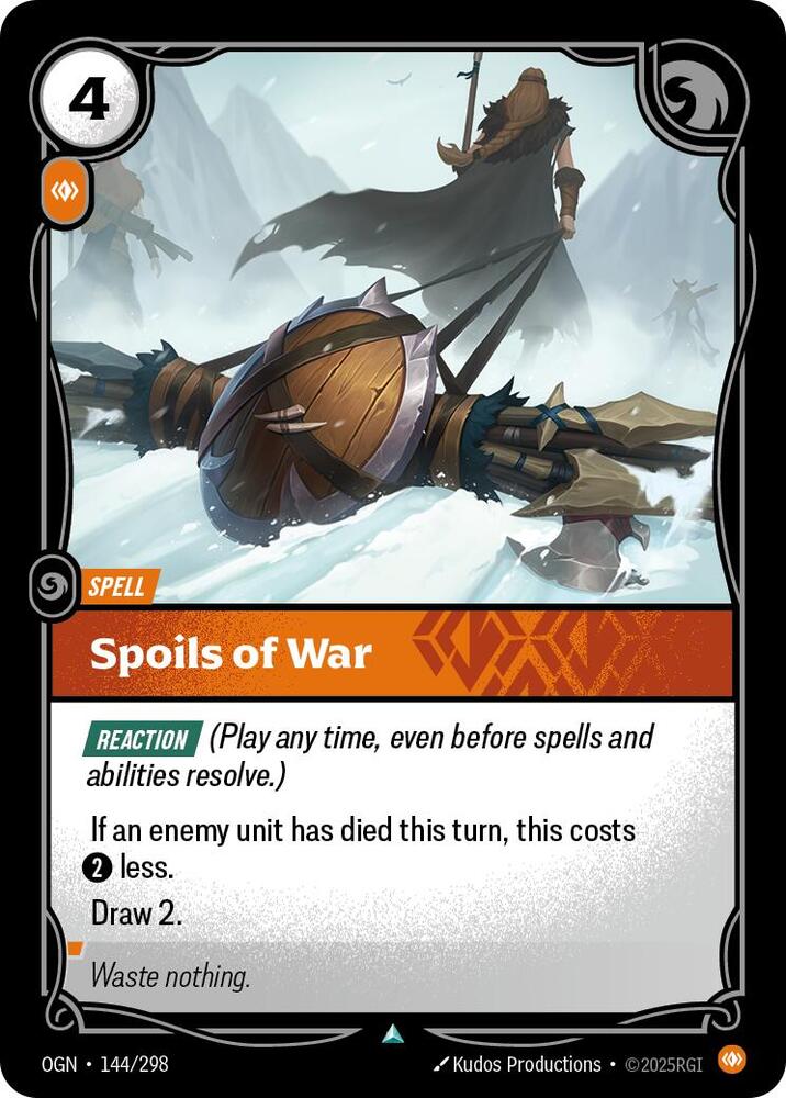Spoils of War (Origins)  - Foil | Good Games North
