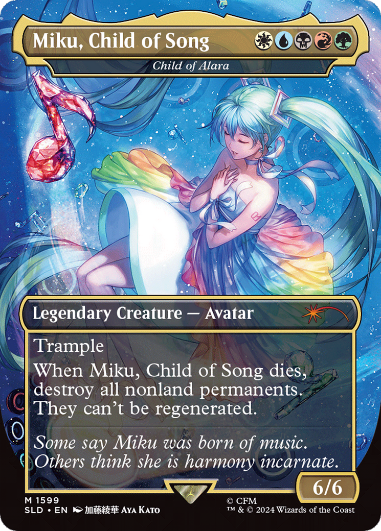 Miku, Child of Song - Child of Alara [Secret Lair Drop Series] | Good Games North