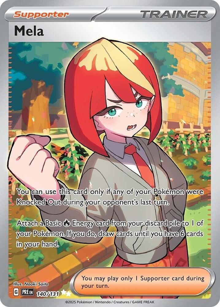Mela (140/131) [Scarlet & Violet: Prismatic Evolutions] | Good Games North