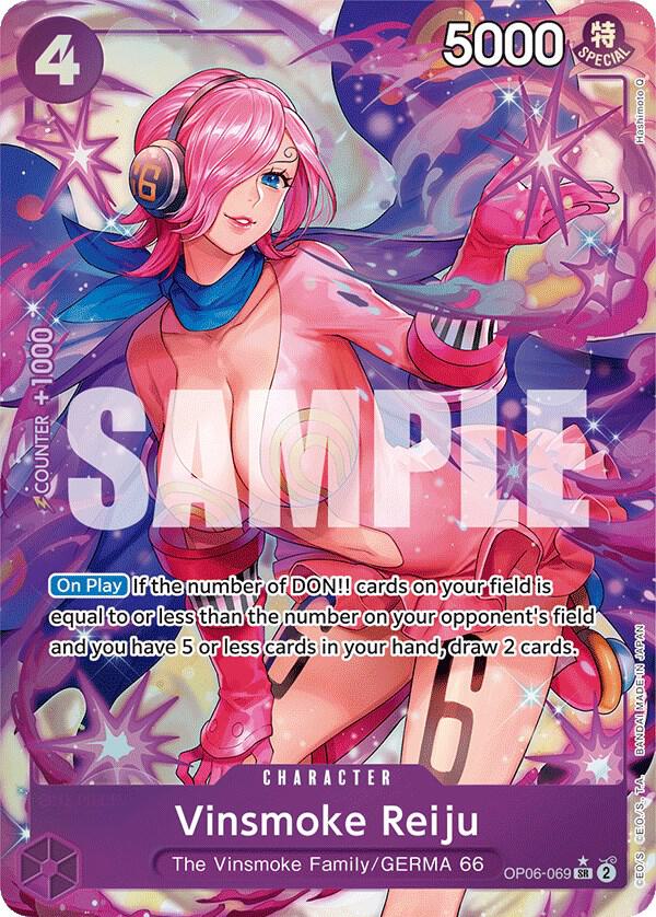 Vinsmoke Reiju OP06-069 (Wings of the Captain)  - Alternate Art Foil | Good Games North