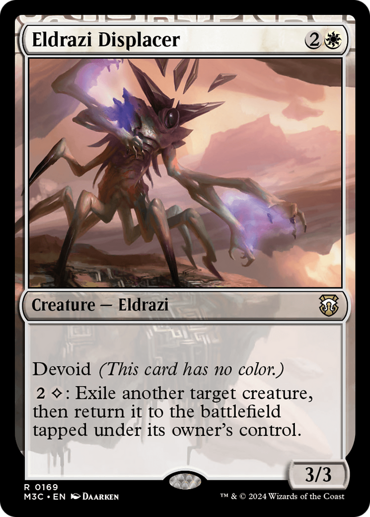 Eldrazi Displacer (Ripple Foil) [Modern Horizons 3 Commander] | Good Games North