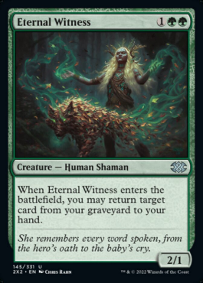 Eternal Witness [Double Masters 2022] | Good Games North