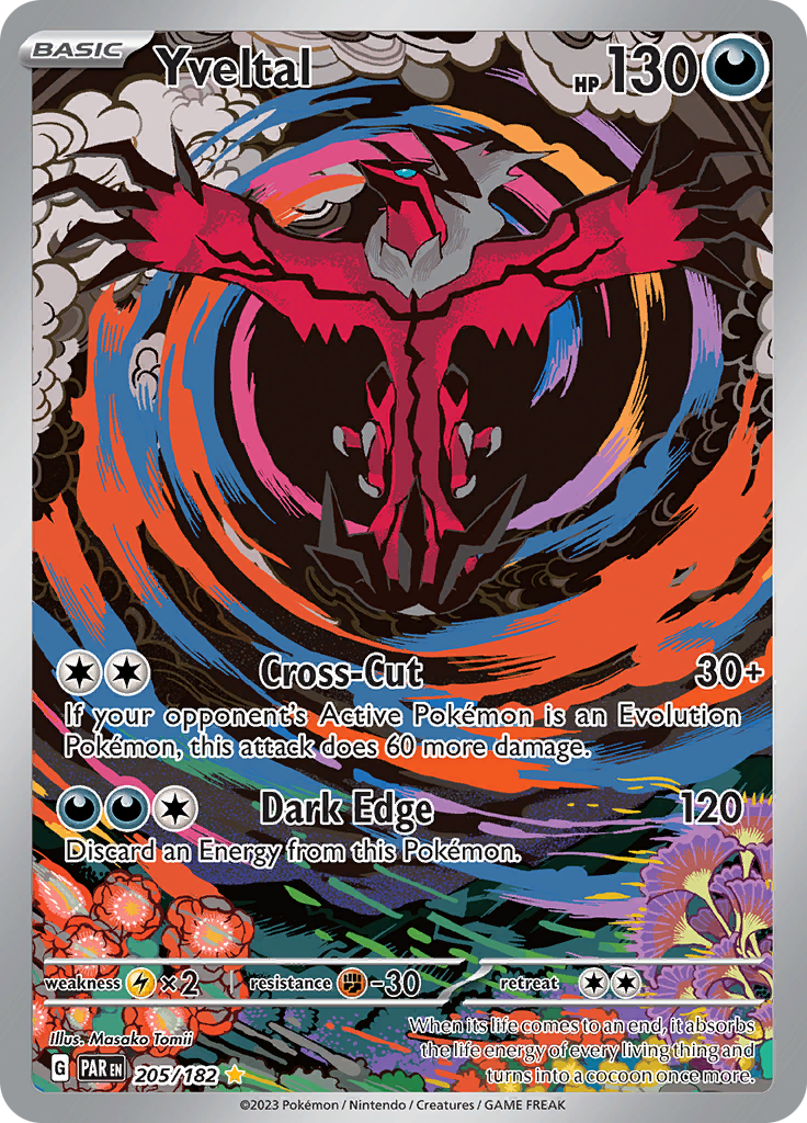 Yveltal (205/182) [Scarlet & Violet: Paradox Rift] | Good Games North