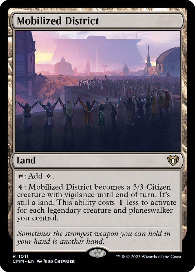 Mobilized District [Commander Masters] | Good Games North