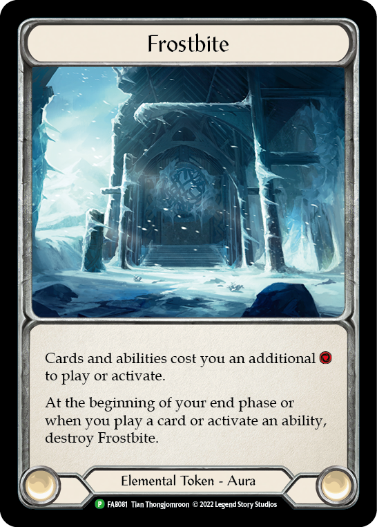 Frostbite [FAB081] (Promo)  Cold Foil | Good Games North