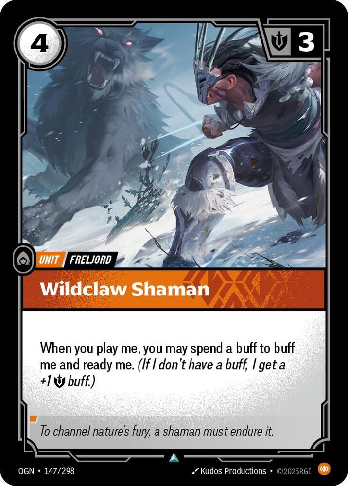 Wildclaw Shaman (Origins)  - Foil | Good Games North