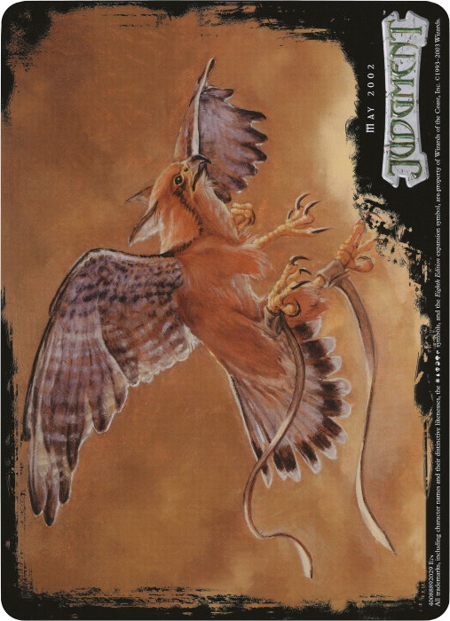 Suntail Hawk (Oversized) [Eighth Edition Box Topper] | Good Games North