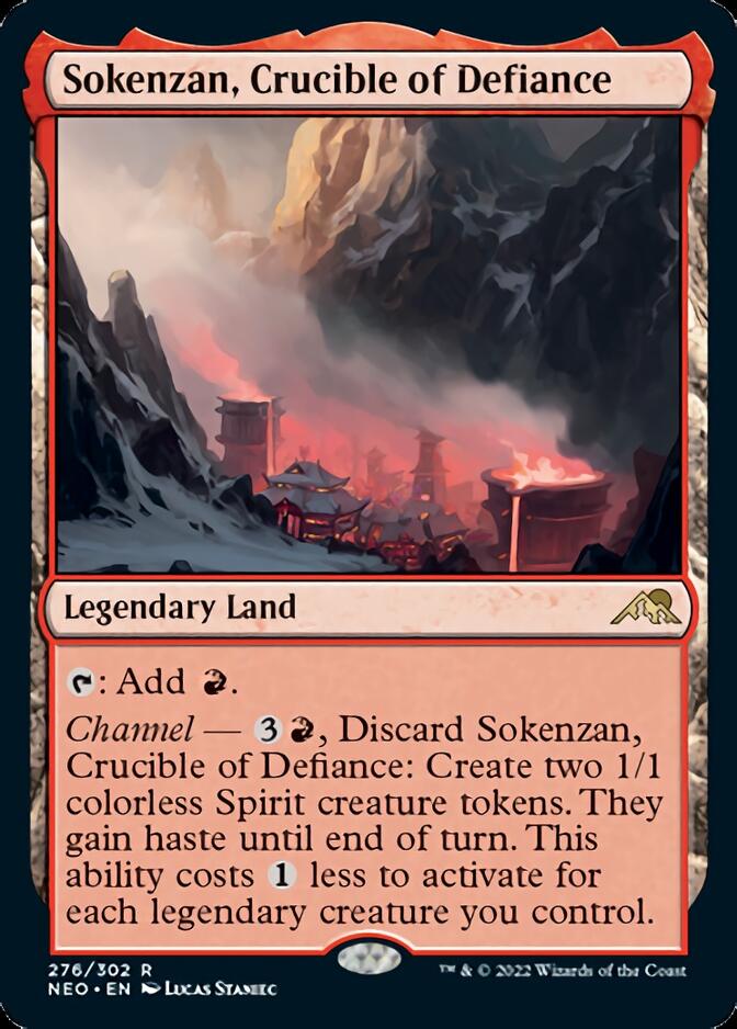 Sokenzan, Crucible of Defiance [Kamigawa: Neon Dynasty] | Good Games North