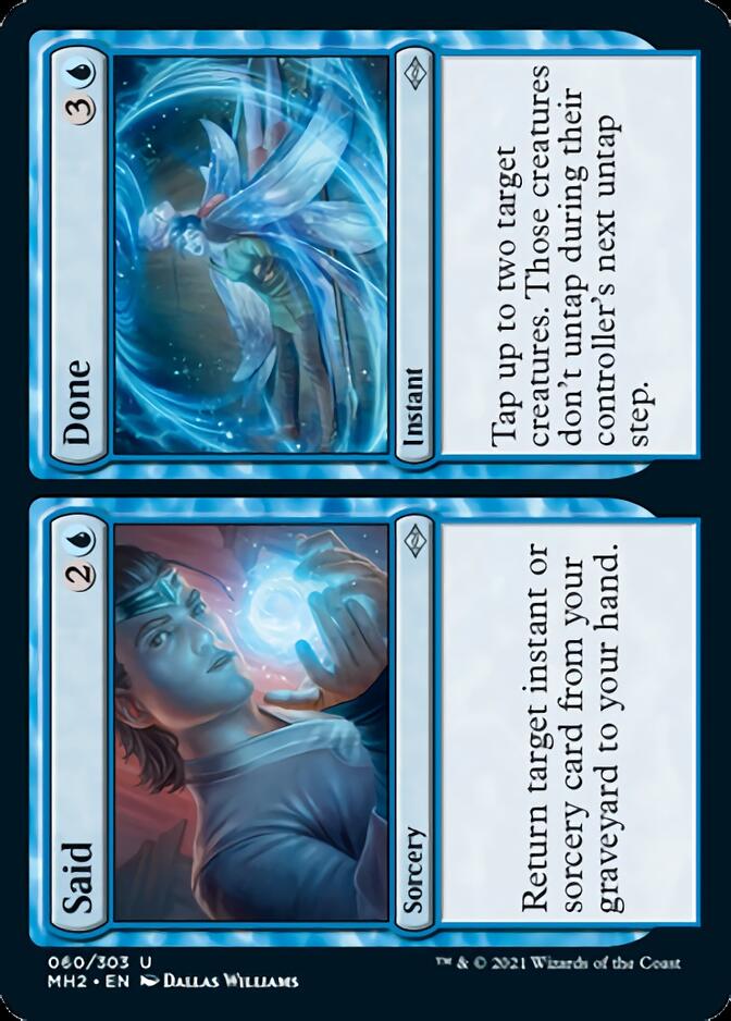 Said // Done [Modern Horizons 2] | Good Games North