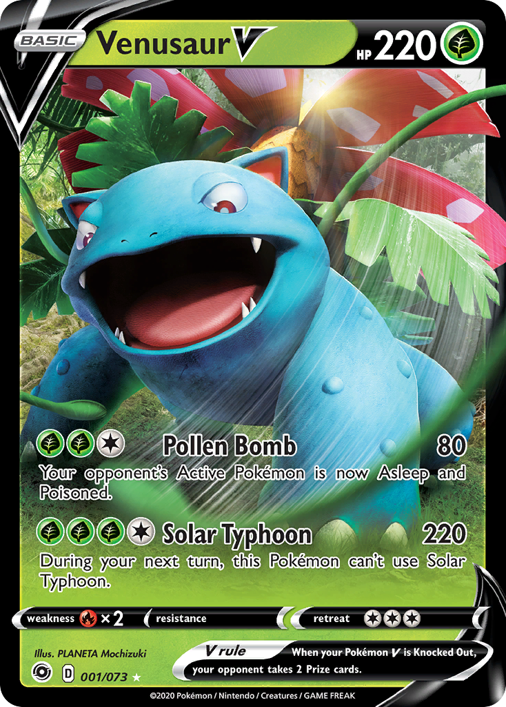 Venusaur V (001/073) [Sword & Shield: Champion's Path] | Good Games North