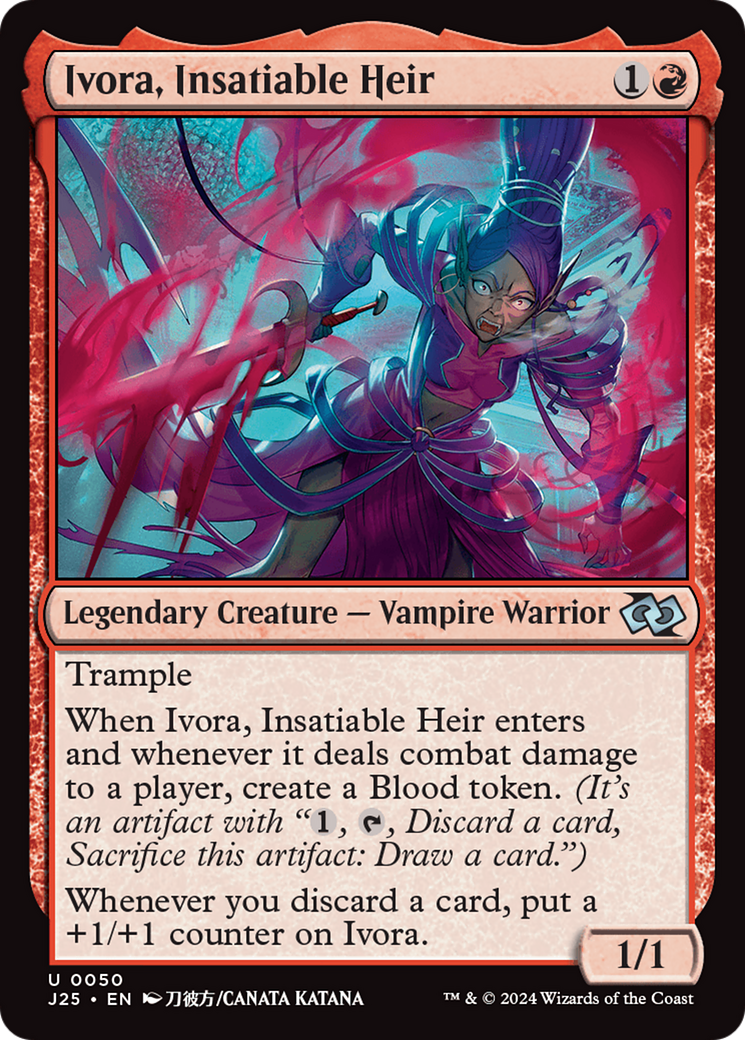Ivora, Insatiable Heir (Anime) [Foundations Jumpstart] | Good Games North