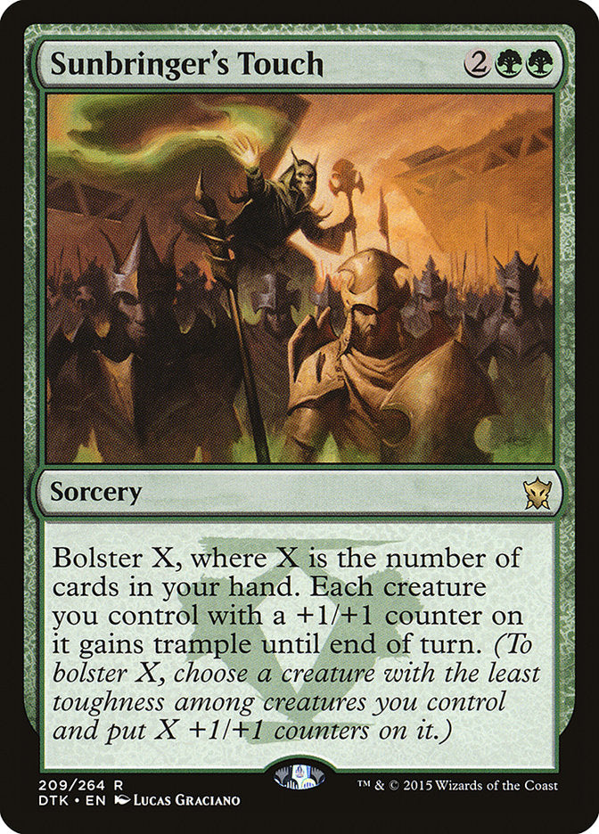 Sunbringer's Touch 209/264 (Dragons of Tarkir)  | Good Games North