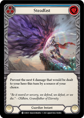 Steadfast (Blue) [EVR035] (Everfest)  1st Edition Rainbow Foil | Good Games North