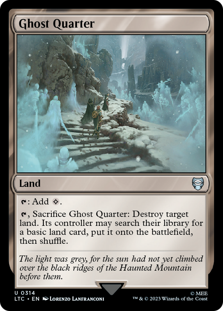 Ghost Quarter [The Lord of the Rings: Tales of Middle-Earth Commander] | Good Games North