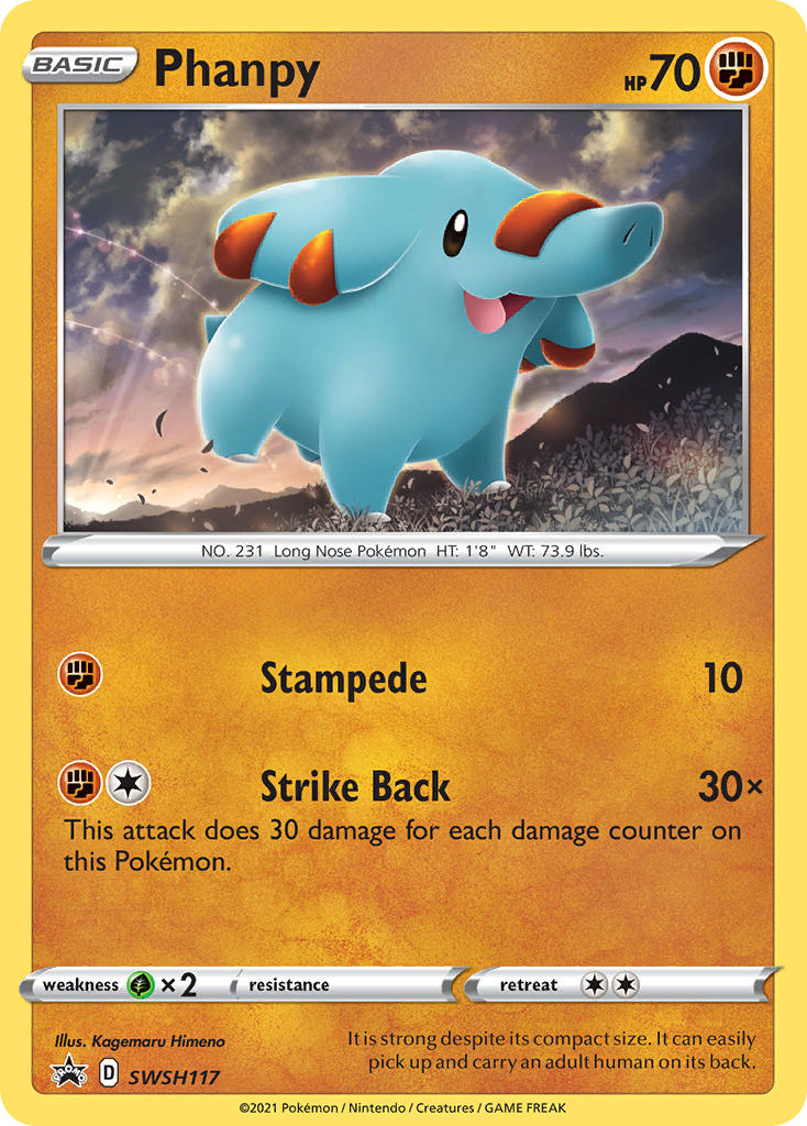 Phanpy (SWSH117) [Sword & Shield: Black Star Promos] | Good Games North