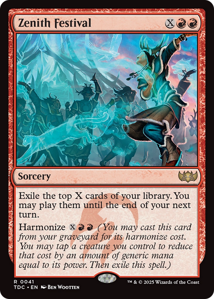 Zenith Festival [Tarkir: Dragonstorm Commander] | Good Games North