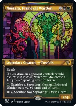 Nemata Primeval Warden Showcase 308 (Dominaria United)  | Good Games North