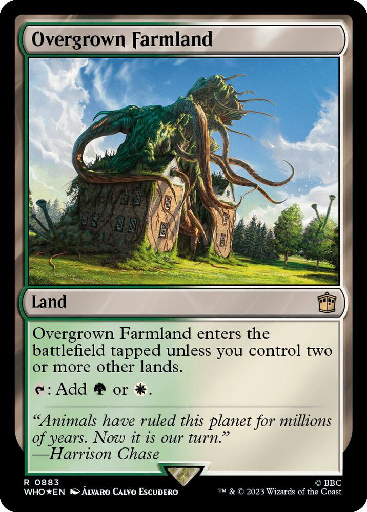 Overgrown Farmland Surge Foil (Universes Beyond: Doctor Who)  - Foil | Good Games North