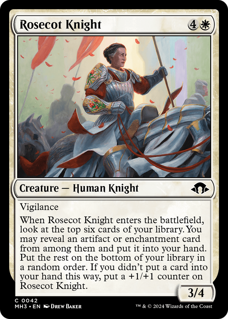 Rosecot Knight [Modern Horizons 3] | Good Games North