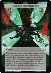 Your Own Face Mocks You (Full Art) [Duskmourn: Archenemy] | Good Games North
