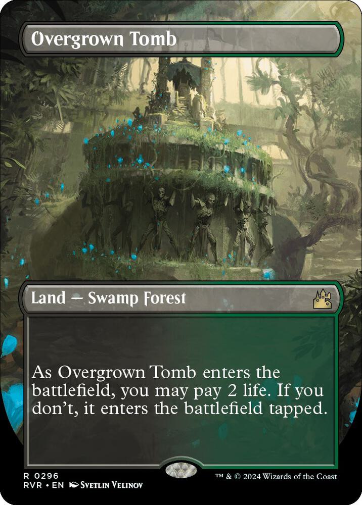 Overgrown Tomb Borderless (Ravnica Remastered)  | Good Games North