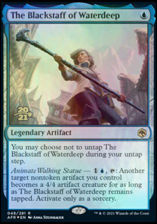 The Blackstaff of Waterdeep [Dungeons & Dragons: Adventures in the Forgotten Realms Prerelease Promos] | Good Games North