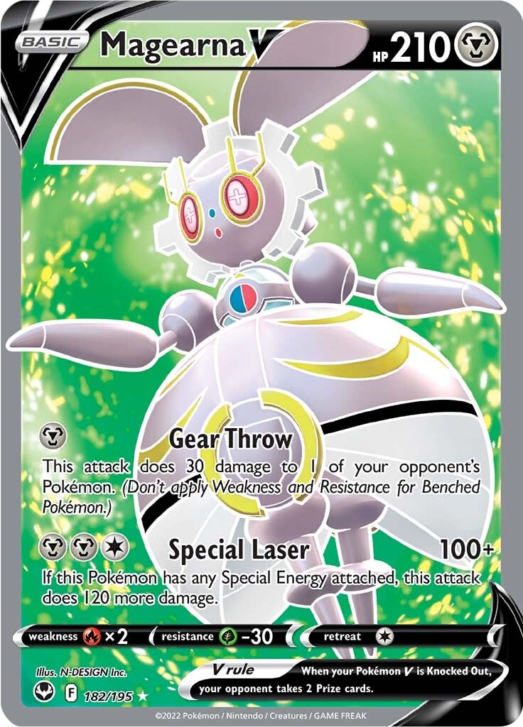 Magearna V (182/195) [Sword & Shield: Silver Tempest] | Good Games North