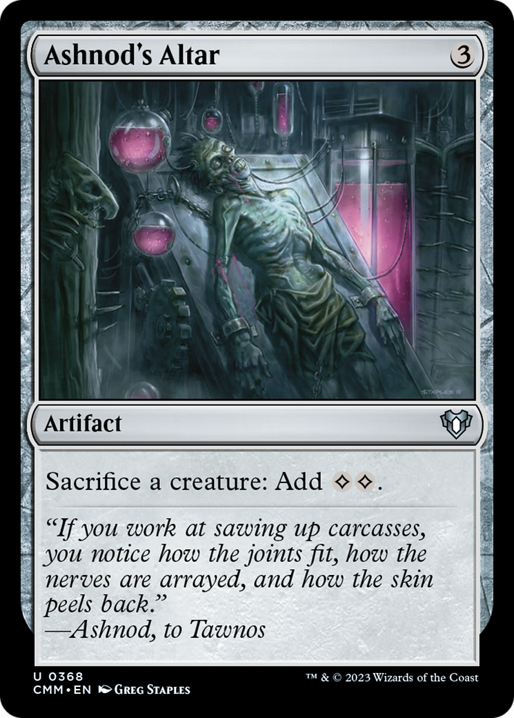 Ashnod's Altar [Commander Masters] | Good Games North