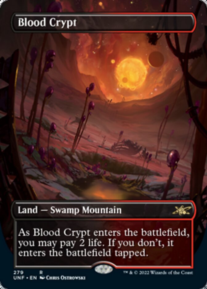 Blood Crypt (Borderless) [Unfinity] | Good Games North