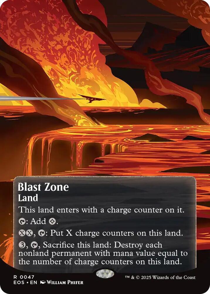 Blast Zone  47/45 (Edge of Eternities: Stellar Sights)  - Borderless | Good Games North