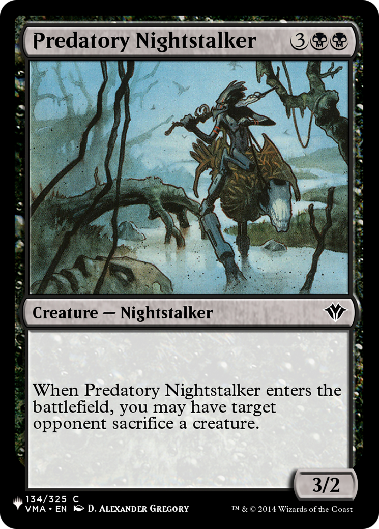 Predatory Nightstalker [The List] | Good Games North