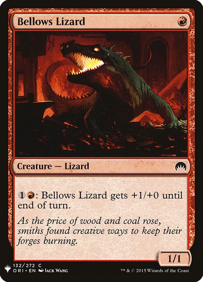 Bellows Lizard [Mystery Booster] | Good Games North