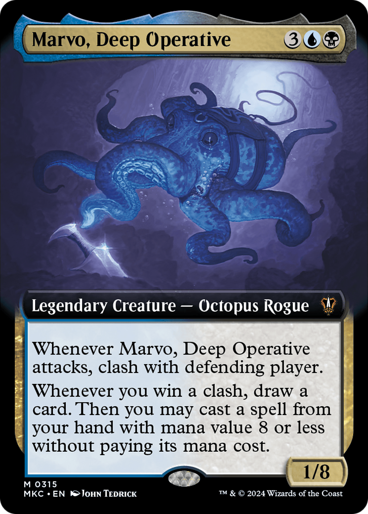 Marvo, Deep Operative (Extended Art) [Murders at Karlov Manor Commander] | Good Games North