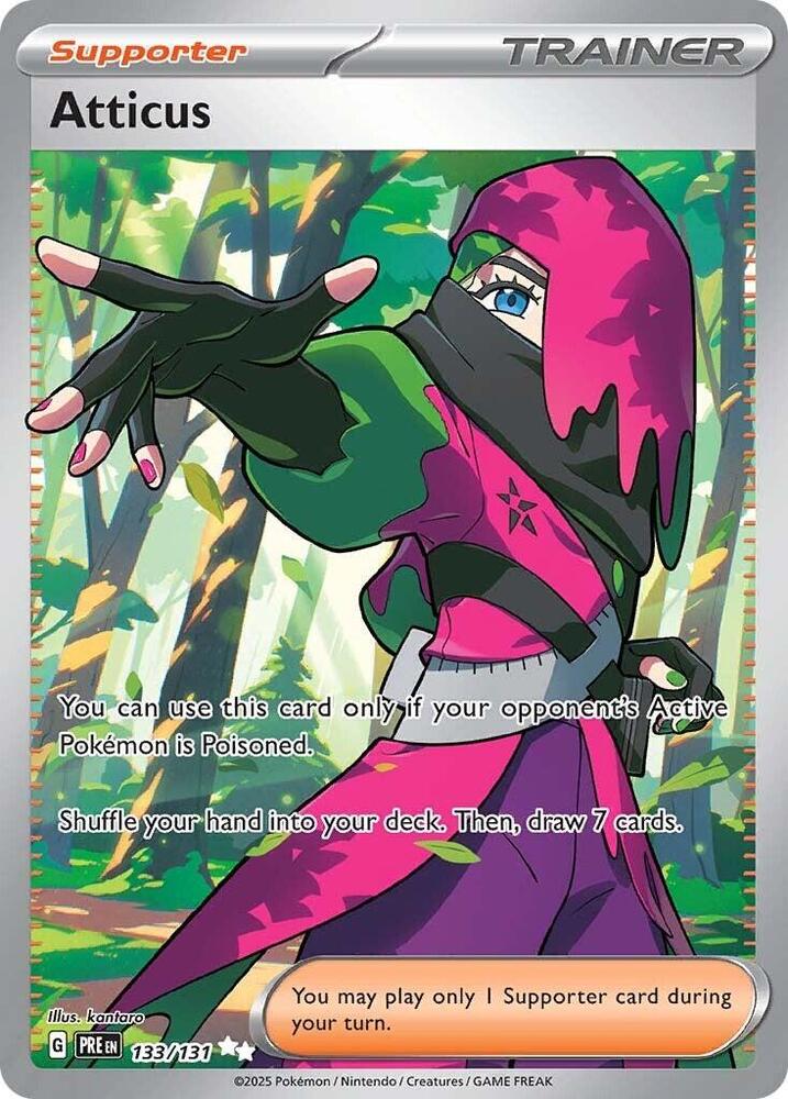 Atticus (133/131) [Scarlet & Violet: Prismatic Evolutions] | Good Games North