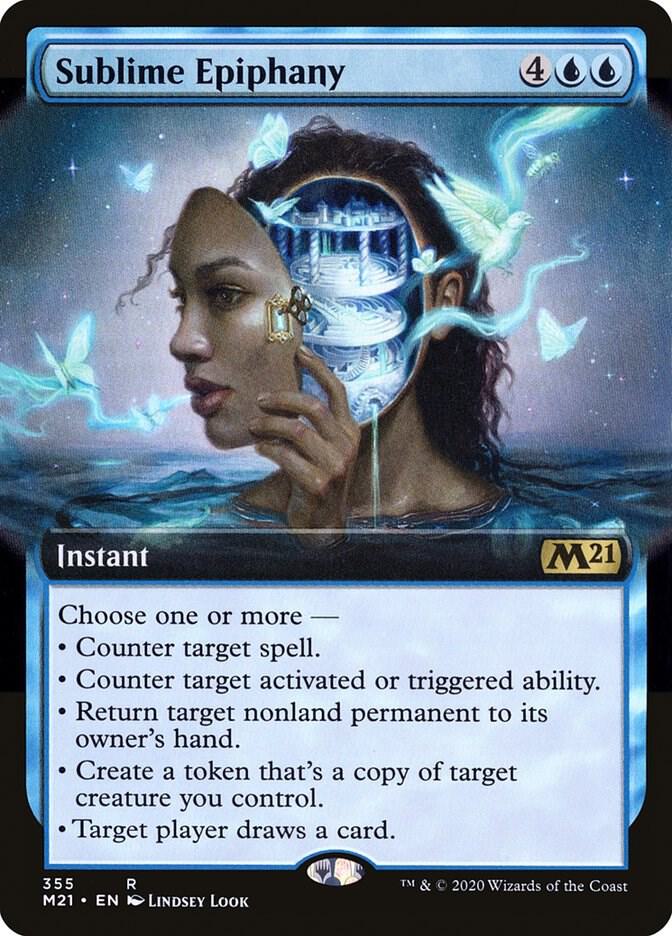 Sublime Epiphany Extended Art (Core Set 2021)  - Foil | Good Games North