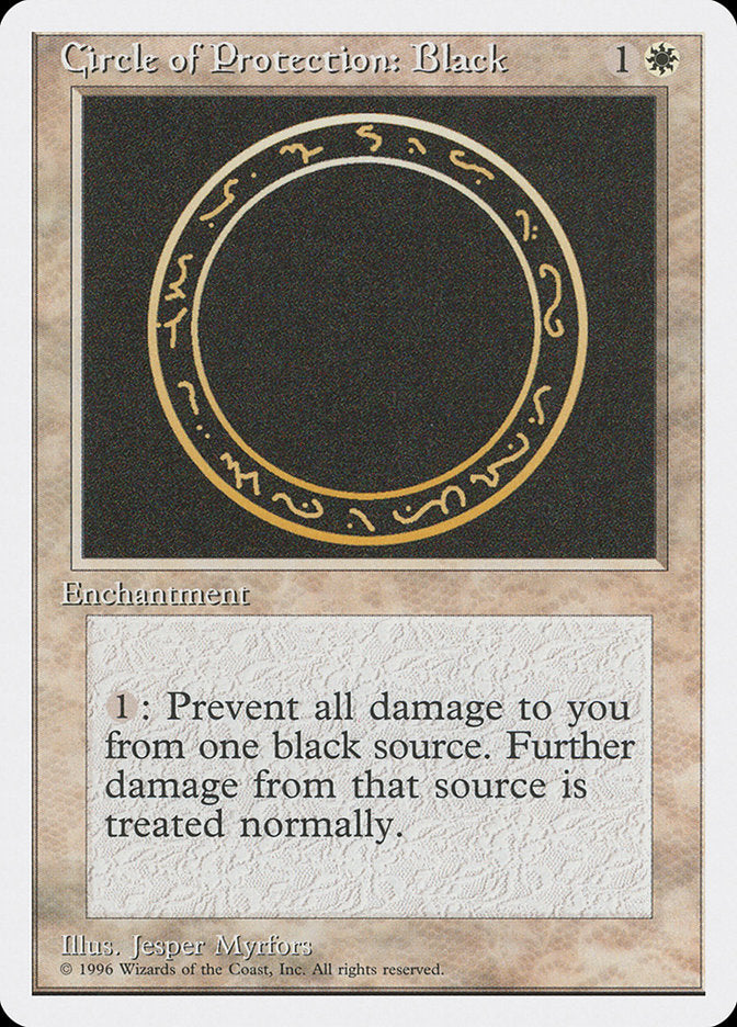 Circle of Protection: Black [Introductory Two-Player Set] | Good Games North