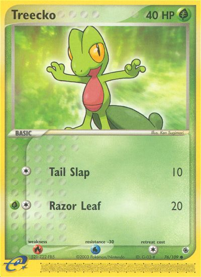 Treecko (76/109) [EX: Ruby & Sapphire] | Good Games North