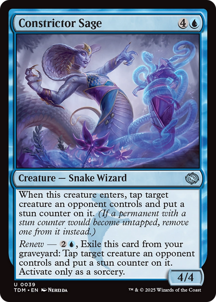 Constrictor Sage [Tarkir: Dragonstorm] | Good Games North