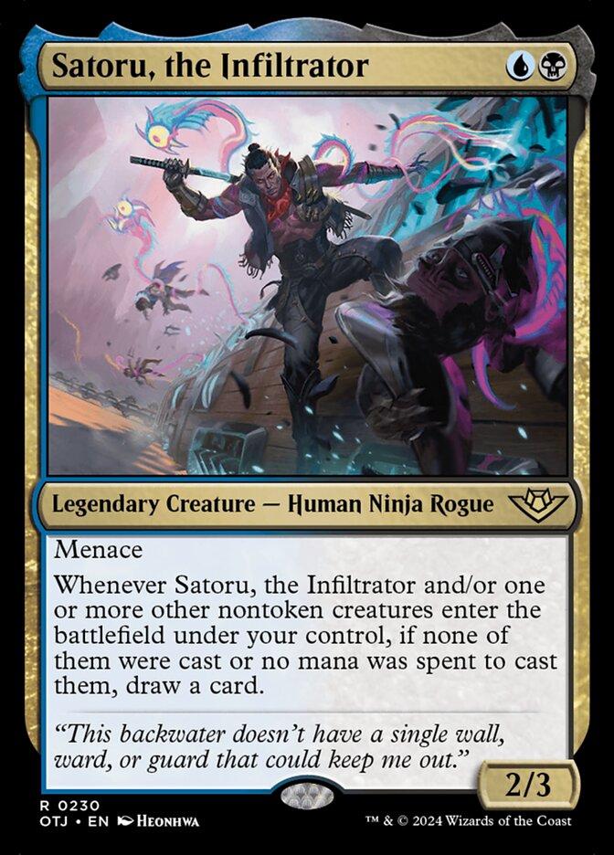 Satoru, the Infiltrator (Outlaws of Thunder Junction)  | Good Games North