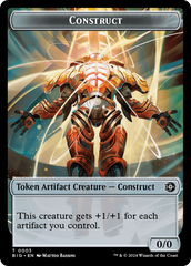 Construct Token // Plot Token Double-Sided Token [Outlaws of Thunder Junction: The Big Score Tokens] | Good Games North