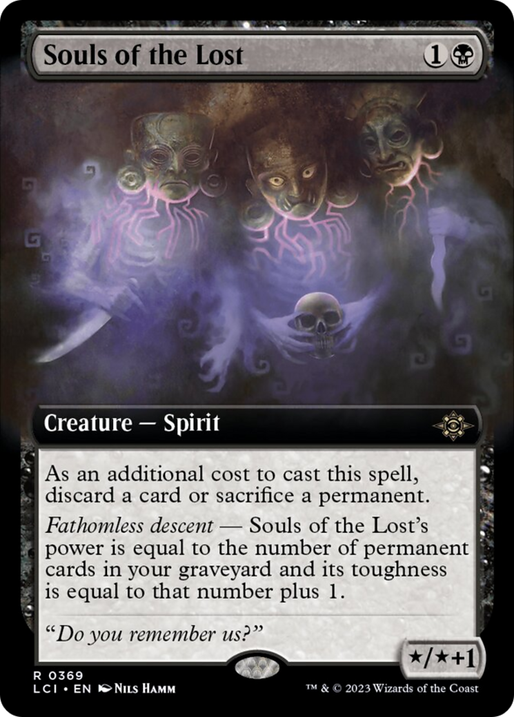 Souls of the Lost (Extended Art) [The Lost Caverns of Ixalan] | Good Games North