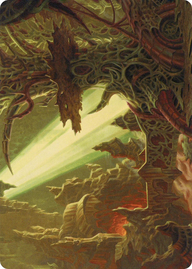 Darkmoss Bridge Art Card [Modern Horizons 2 Art Series] | Good Games North