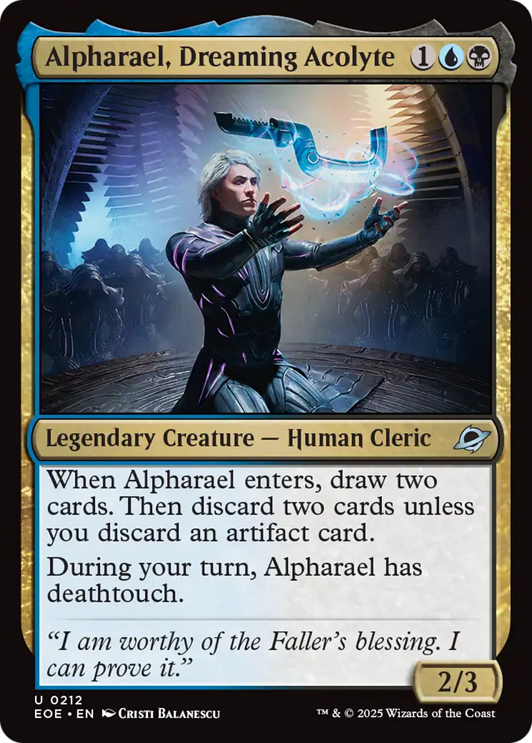 Alpharael, Dreaming Acolyte [Edge of Eternities] | Good Games North