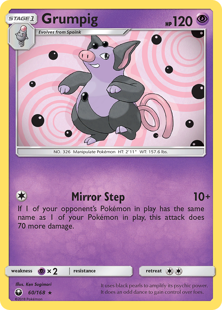Grumpig (60/168) [Sun & Moon: Celestial Storm] | Good Games North
