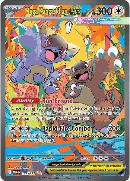Mega Kangaskhan ex 182/132 (ME01: Mega Evolution)  - Holofoil | Good Games North